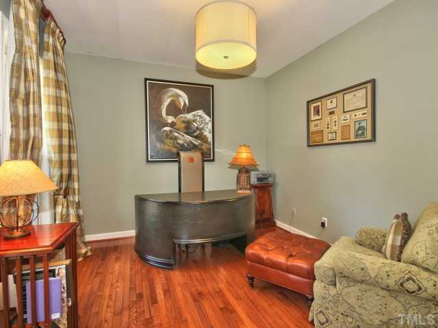 1817 Wescott Drive Raleigh, NC 27614 - Photo 10 of 25 Great office space on the first floor with French doors and hardwoods. Studio/Study/Office
