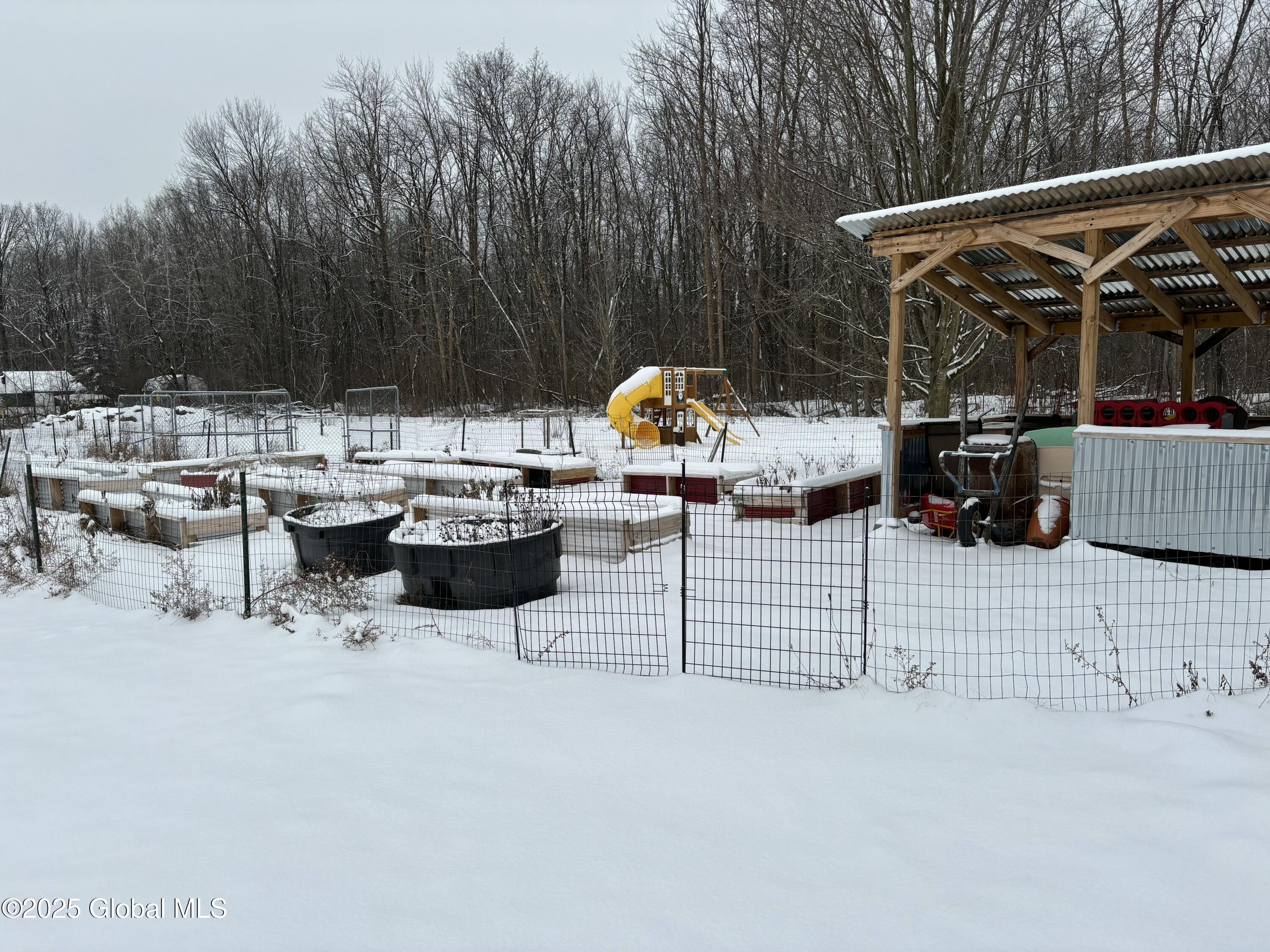 117 Hartman Road Hudson Falls, NY 12839 - Photo 45 of 49 Raised fenced in garden beds
