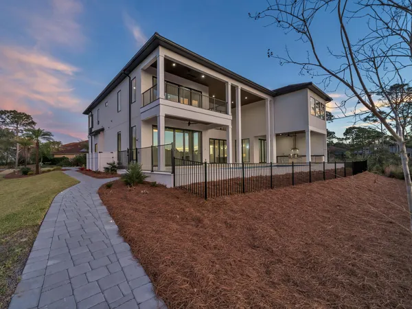 a view of outdoor space with swimming pool