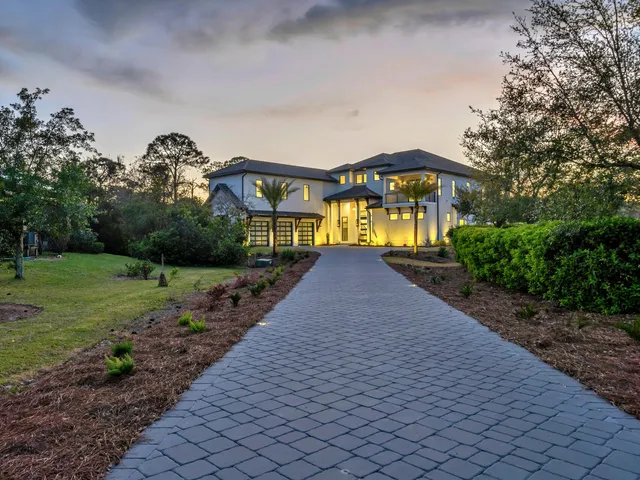 a view of a lake with a mountain in the background