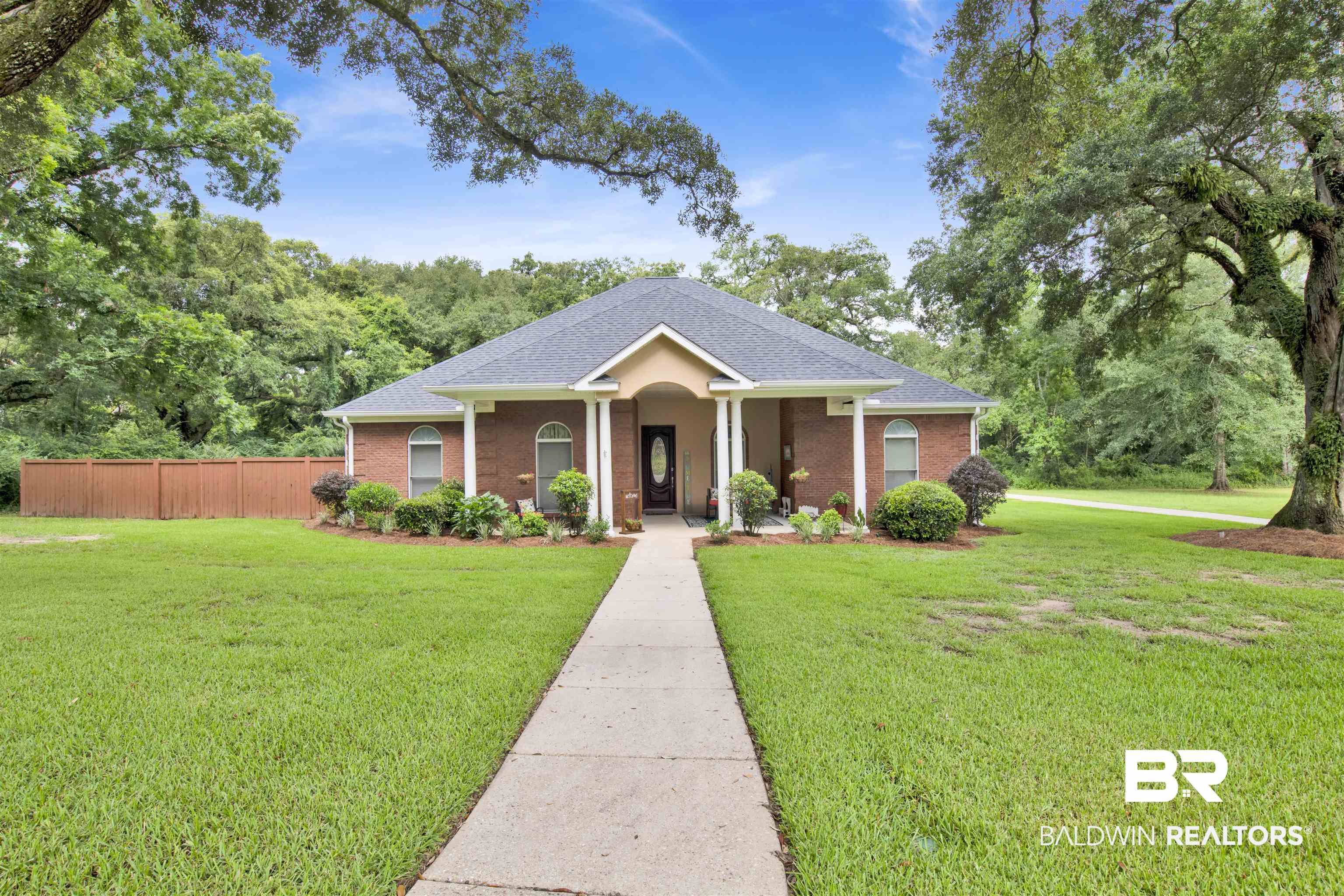 4340 Hamilton Oaks Lane Mobile, AL 36695 - Photo 1 of 51 View of front of home featuring a front lawn