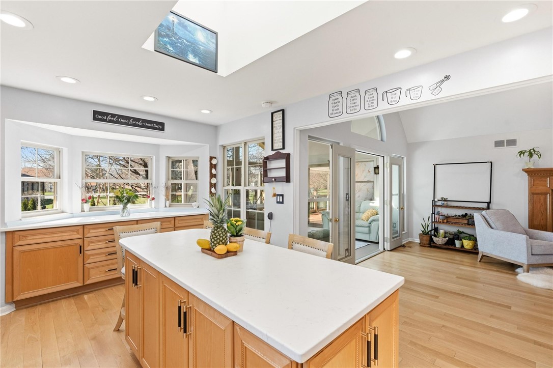 8781 Rupp Farm Drive West Chester, OH 45069 - Photo 16 of 48 Bright and airy kitchen featuring an island and abundant natural light.