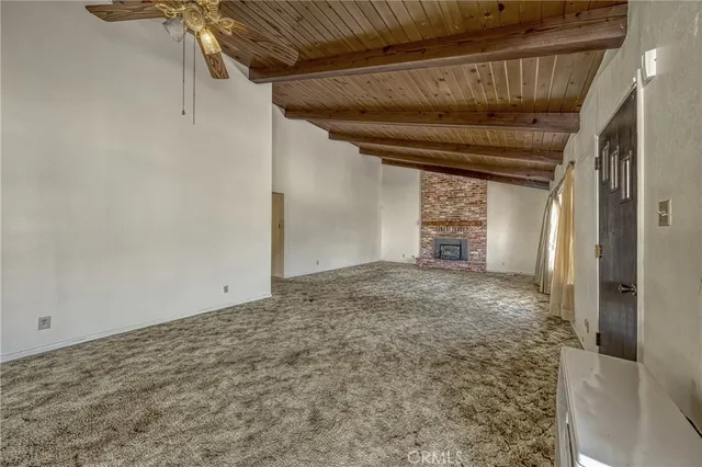 a view of empty room