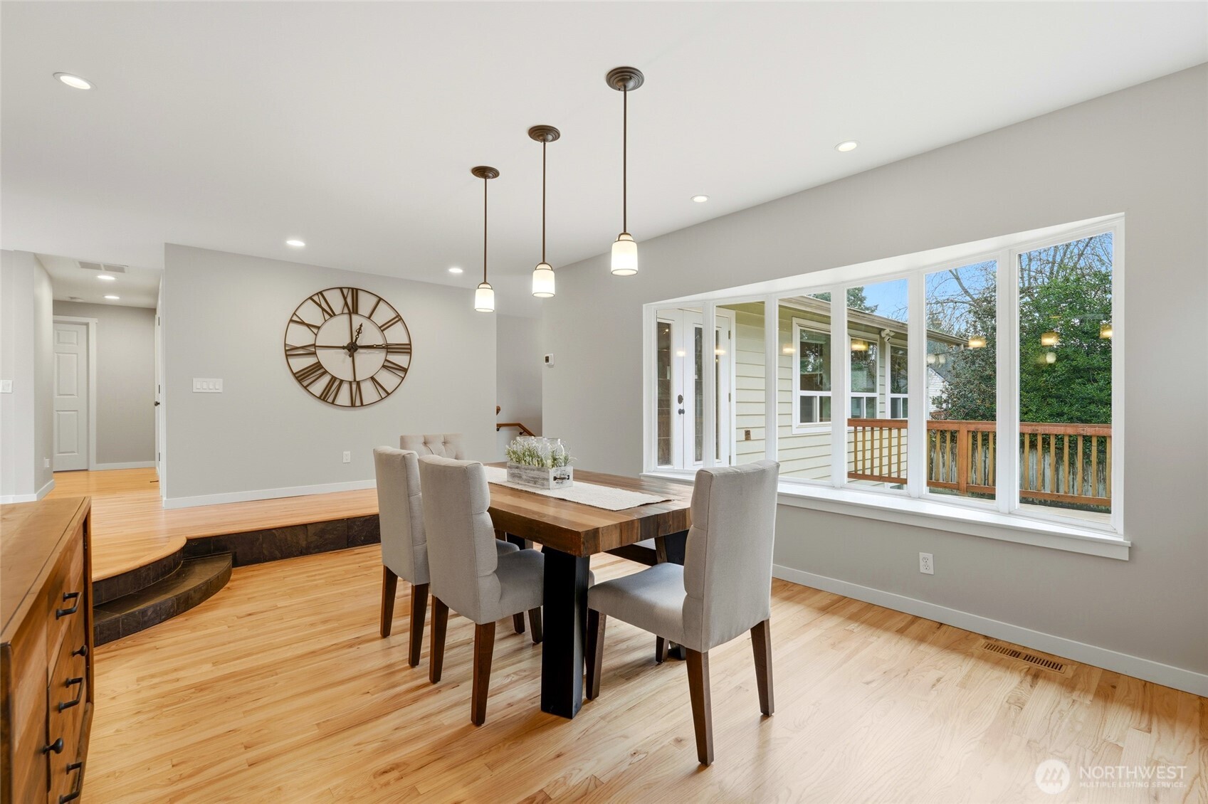 32130 27th Avenue Southwest Federal Way, WA 98023 - Photo 14 of 40 a view of a dining room with furniture window and wooden floor