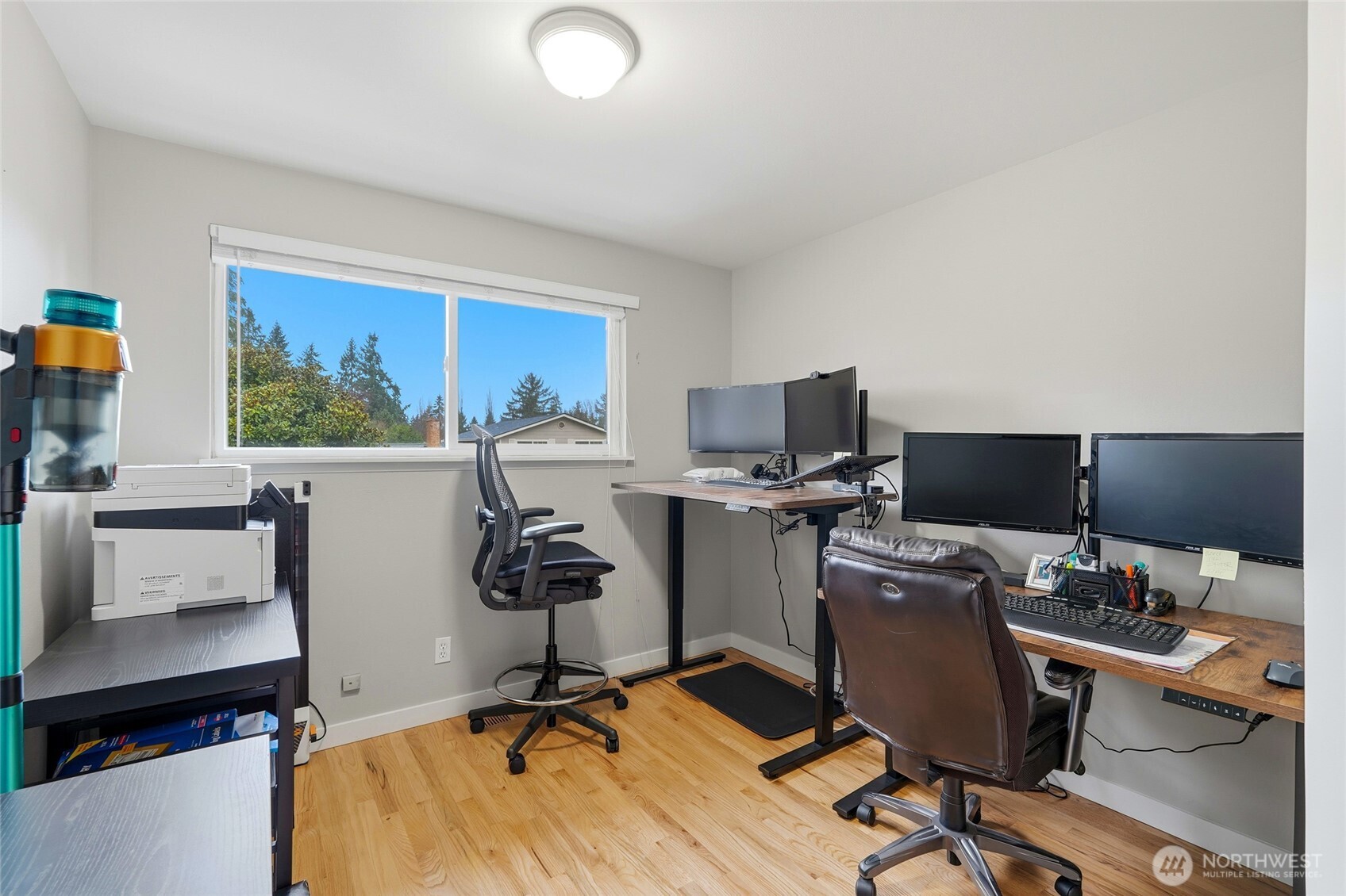 32130 27th Avenue Southwest Federal Way, WA 98023 - Photo 23 of 40 a view of a workspace with furniture and a window