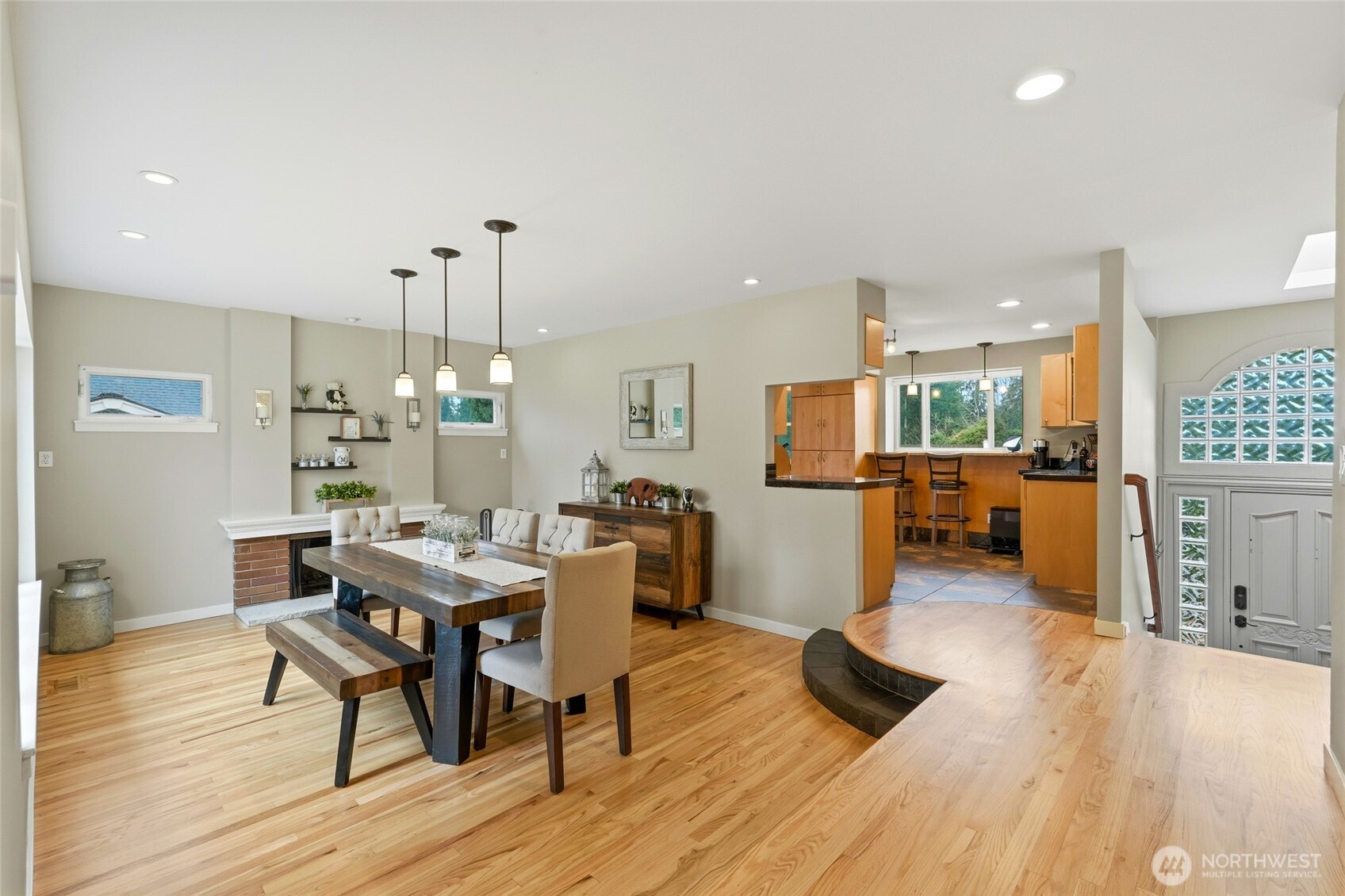 32130 27th Avenue Southwest Federal Way, WA 98023 - Photo 3 of 40 a living room with furniture and a wooden floor