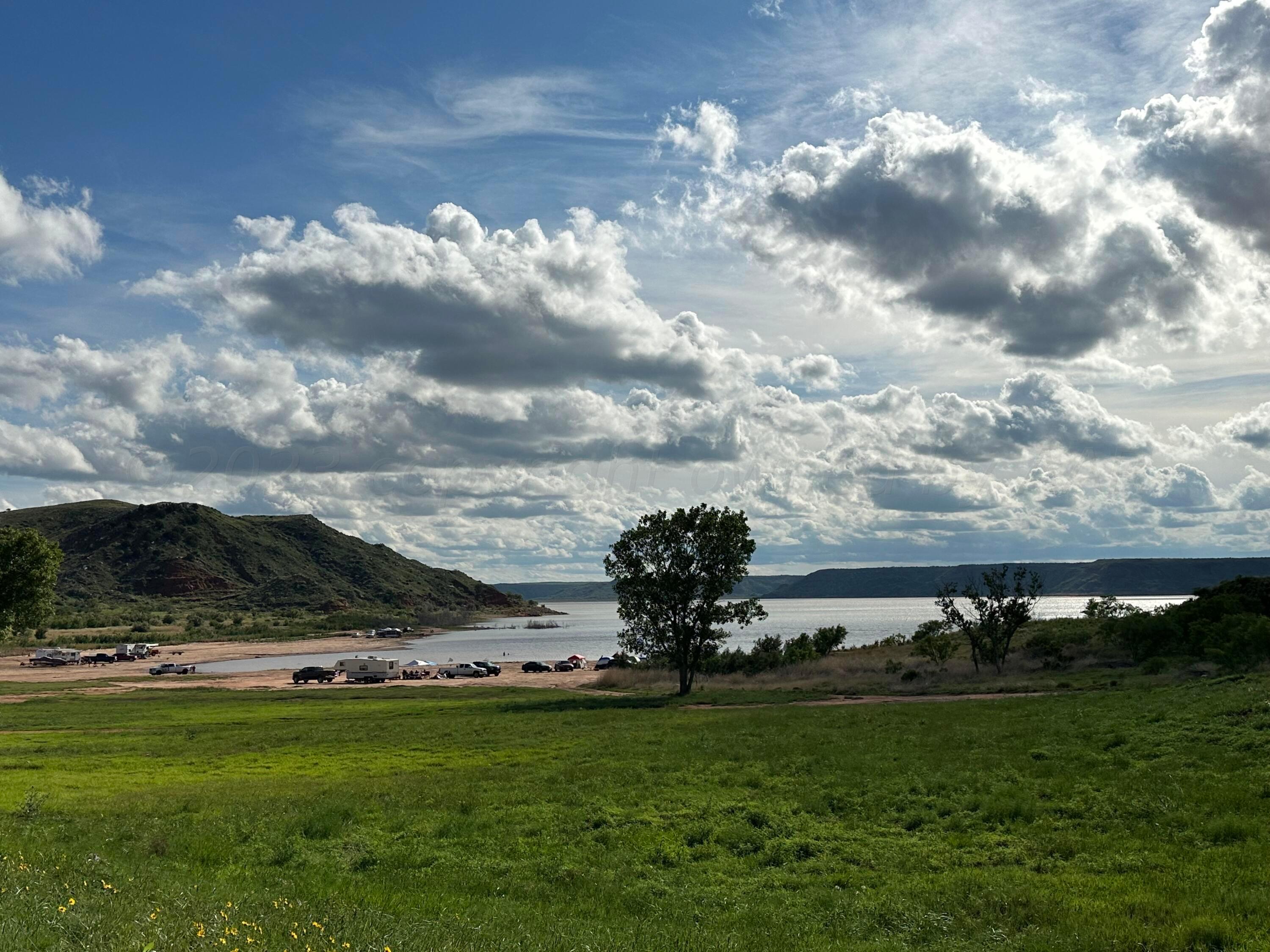 0 Lakeview Drive Fritch, TX 79036 - Photo 18 of 18 a view of a garden and an ocean