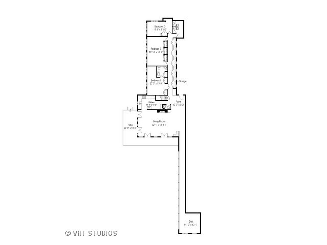 19 West County Line Road Barrington Hills, IL 60010 - Photo 22 of 22 a picture of a floor plan