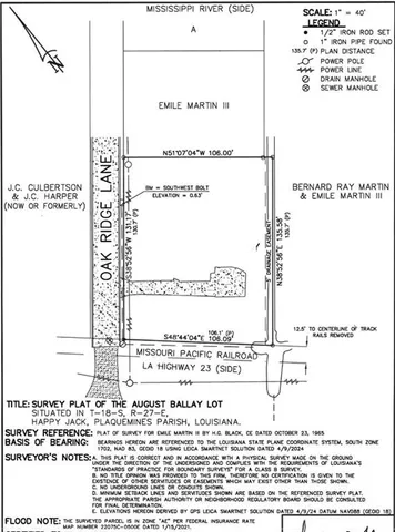 $69,000 | 113 Oak Ridge Lane, Port Sulphur, LA 70083
