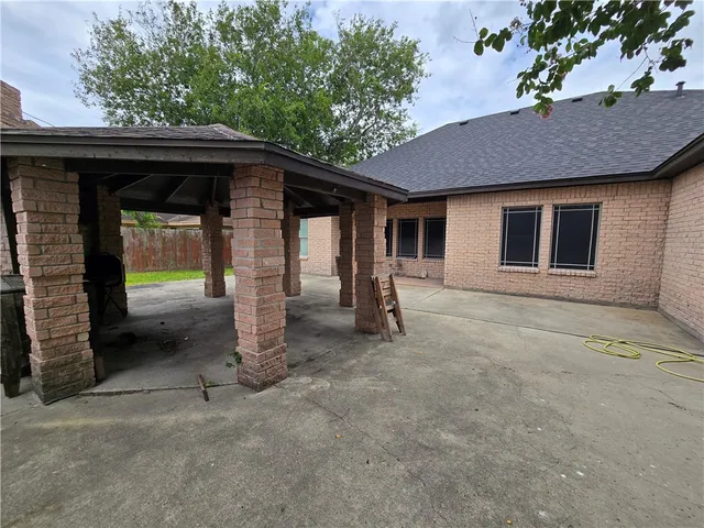 a view of a house with a porch