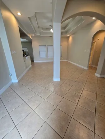a view of a livingroom with a furniture