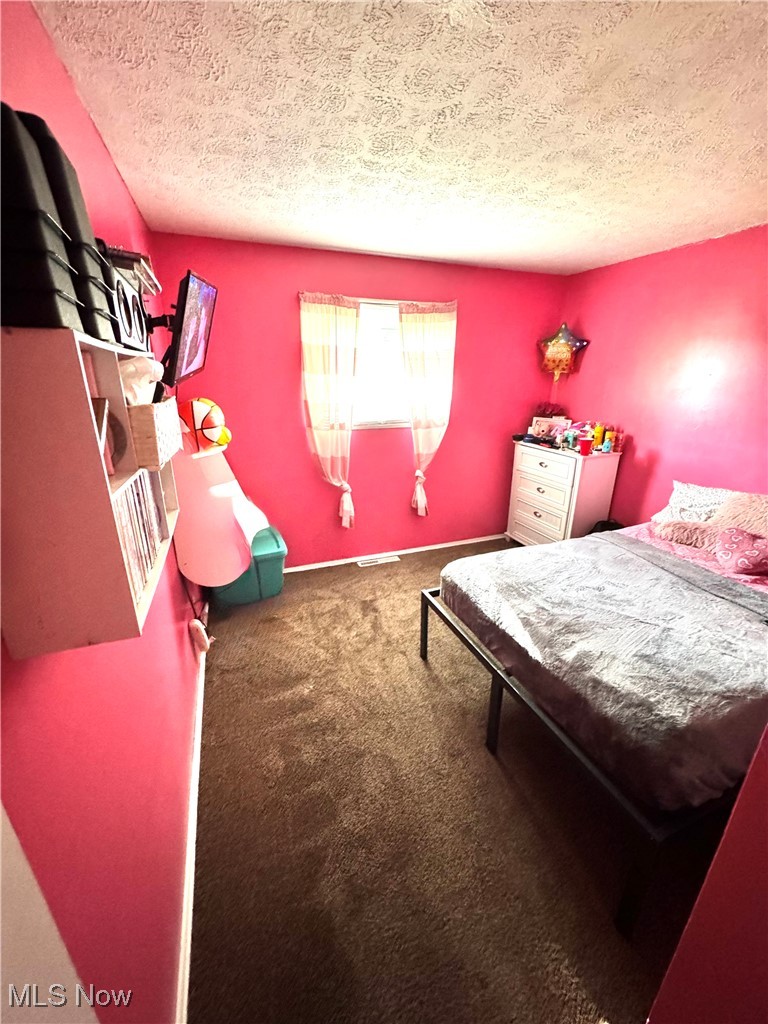 5945 Randy Road Bedford Heights, OH 44146 - Photo 10 of 13 Carpeted bedroom featuring a textured ceiling