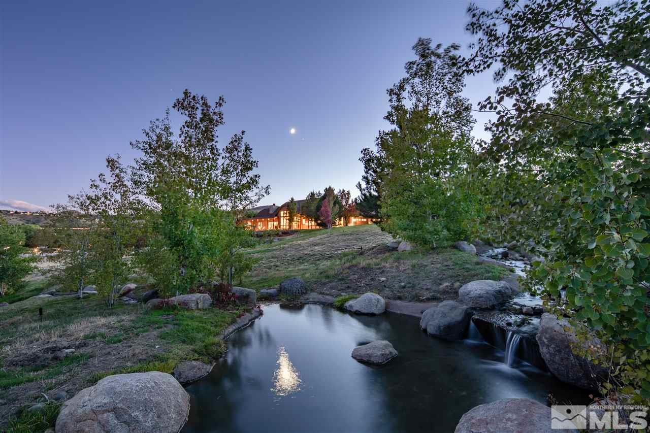 425 Juniper Hill Road Reno, NV 89519 - Photo 7 of 15 an aerial view of a house with yard swimming pool and outdoor seating