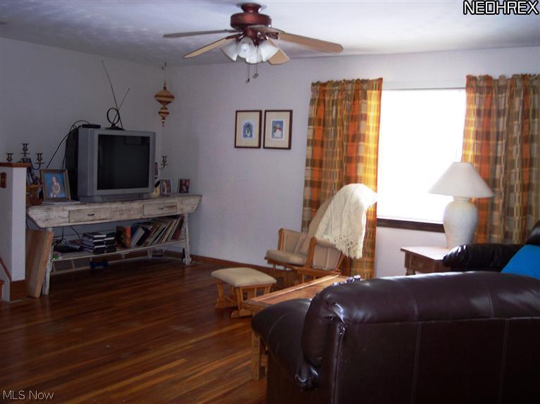 3518 Ratener Road Richfield, OH 44286 - Photo 3 of 12 Living room with another view of hardwood floors