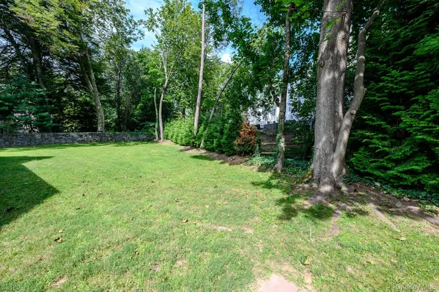 a view of an outdoor space with a lake view