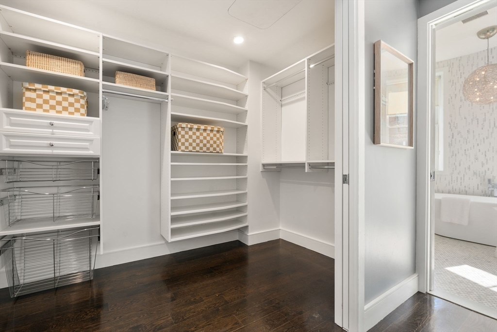 35 Hanson Street, Unit 2 Boston, MA 02118 - Photo 8 of 23 a view of walk in closet with empty racks
