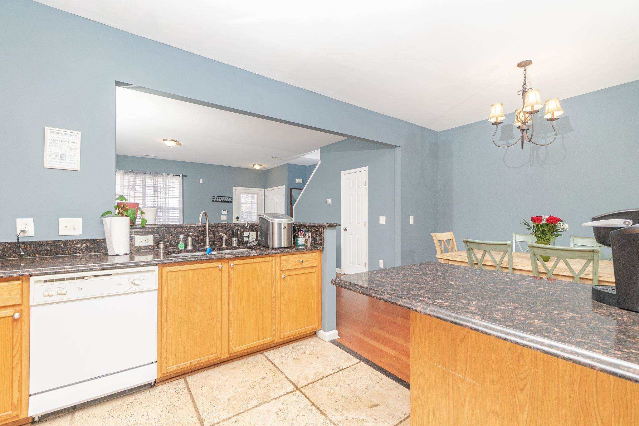 8517 Bright Loop Raleigh, NC 27613 - Photo 16 of 33 Kitchen opens to Living Area