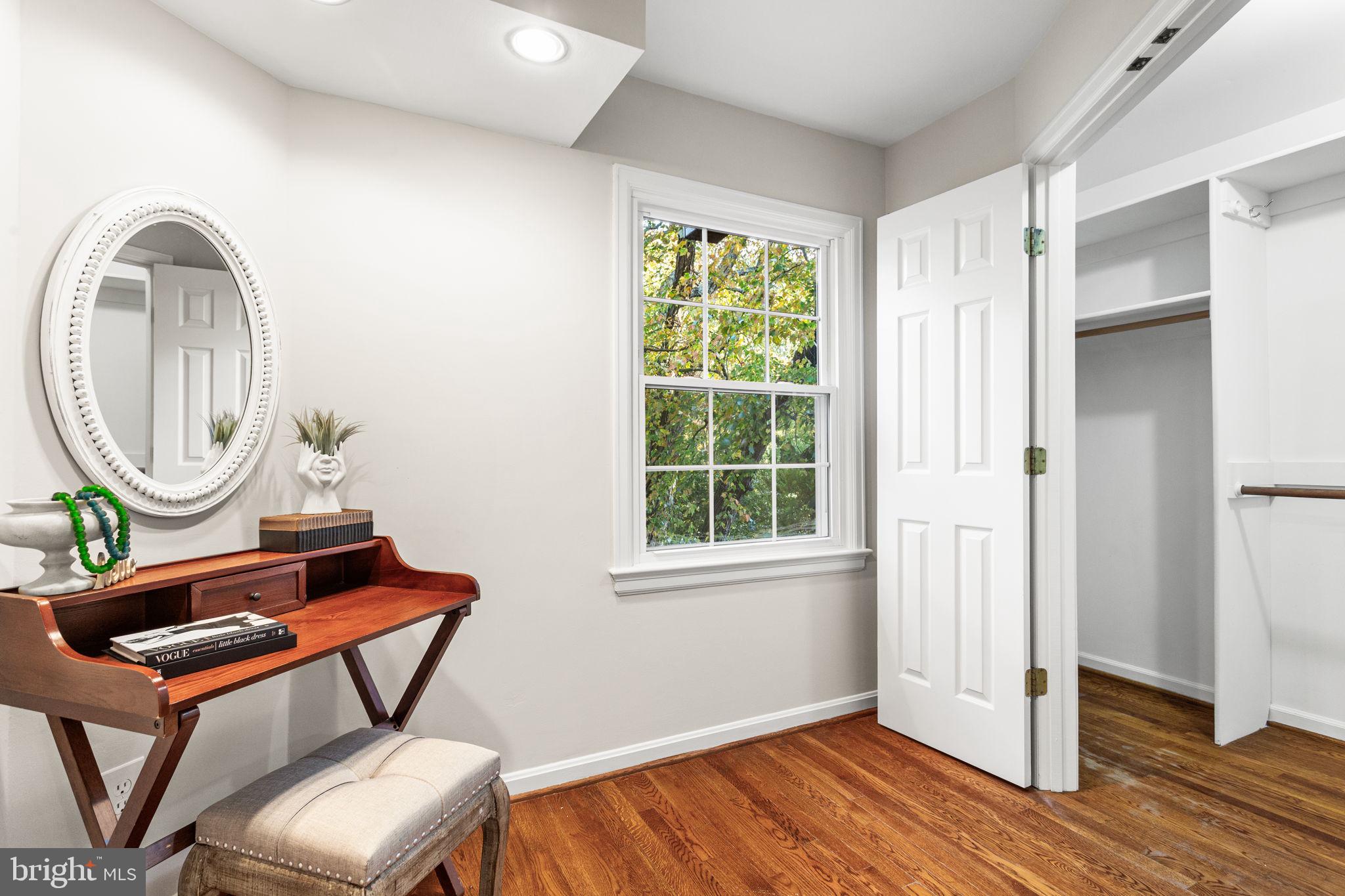 7404 Rippon Road Alexandria, VA 22307 - Photo 16 of 28 a front view of a house with wooden floor bathroom