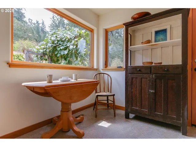 a room with furniture and window