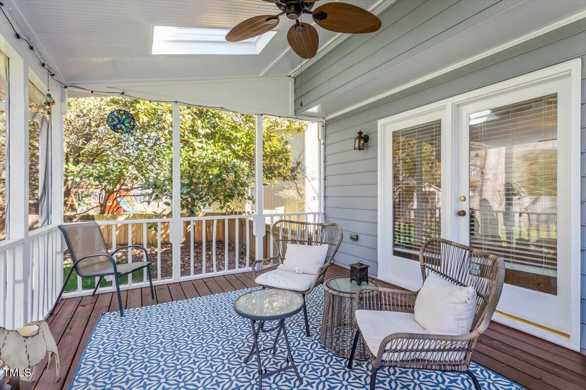 8617 Canoe Court Raleigh, NC 27615 - Photo 29 of 40 a living room with furniture and a large window
