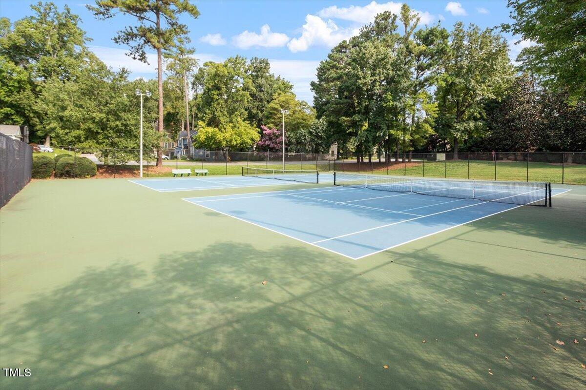 8617 Canoe Court Raleigh, NC 27615 - Photo 36 of 40 a view of a tennis court