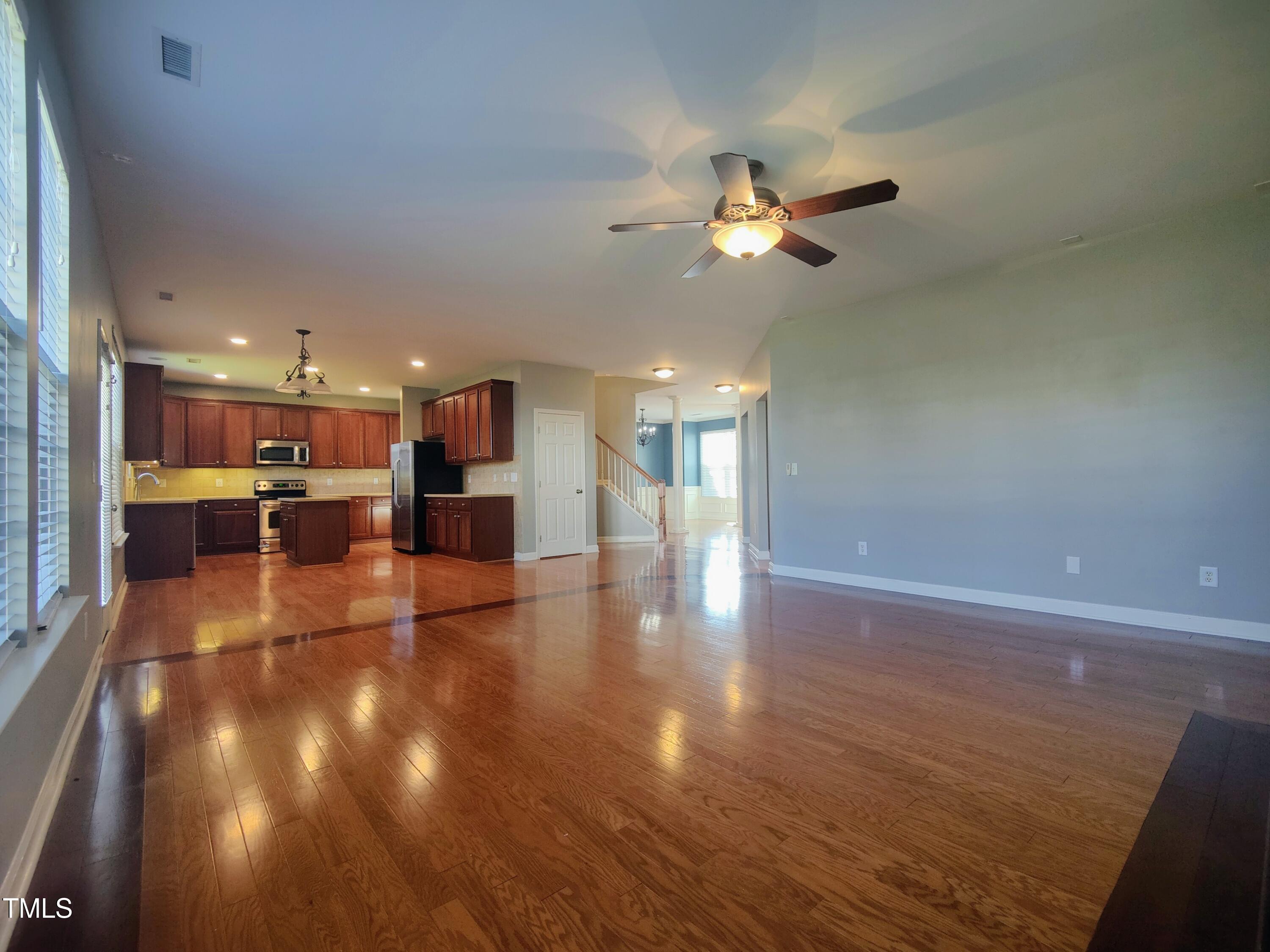 5321 Glass Ridge Road Raleigh, NC 27616 - Photo 18 of 74 Family Room and Kitchen