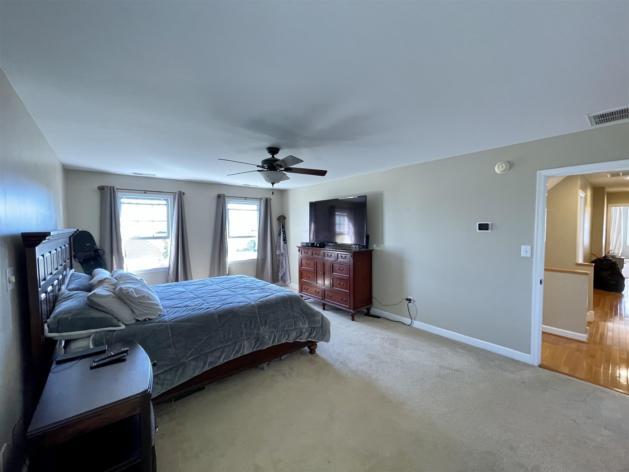 109 Long Bow Road Waynesboro, VA 22980 - Photo 21 of 42 a living room with a bed furniture and a flat screen tv