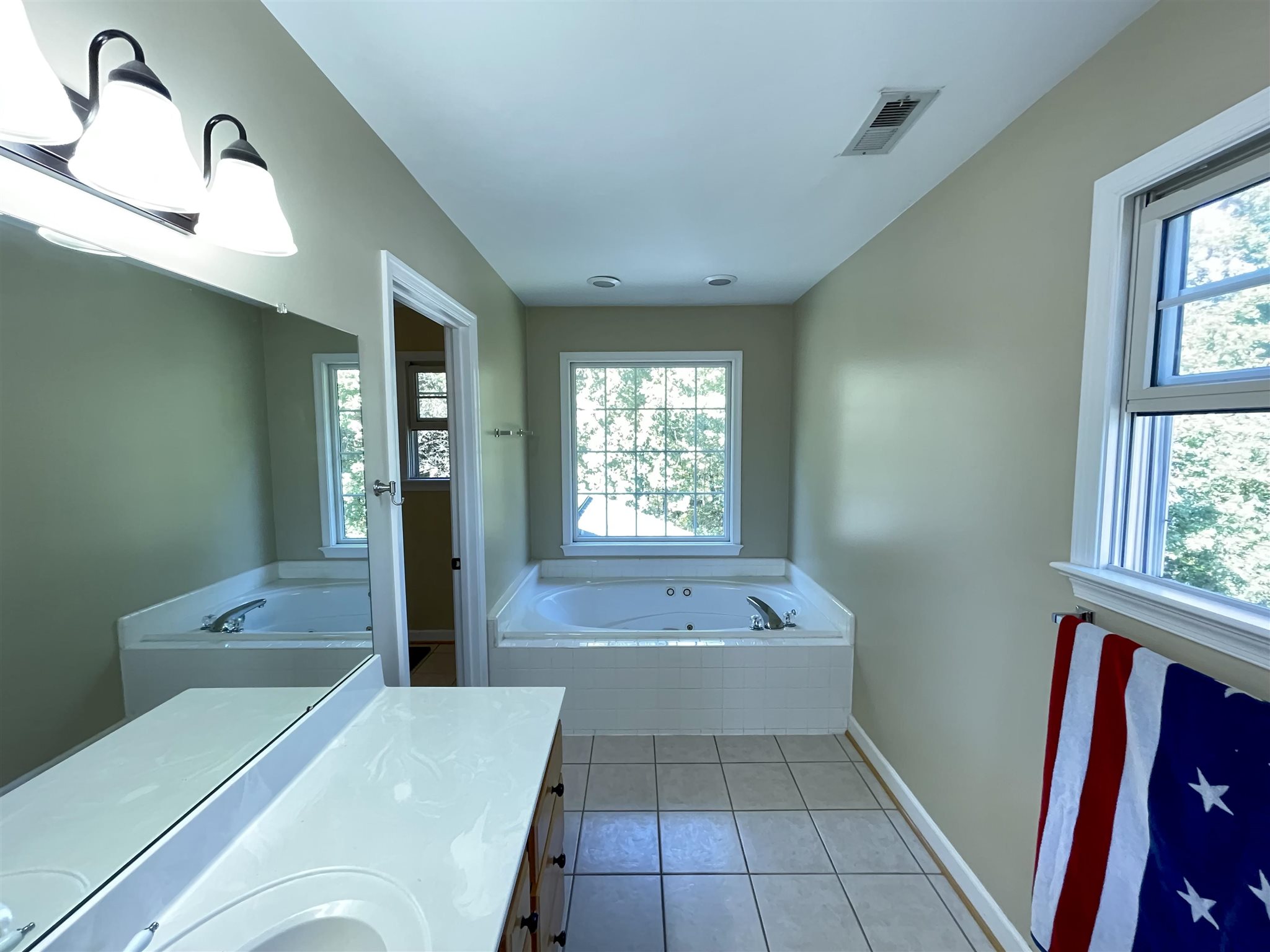 109 Long Bow Road Waynesboro, VA 22980 - Photo 22 of 42 a bathroom with a tub sink and mirror