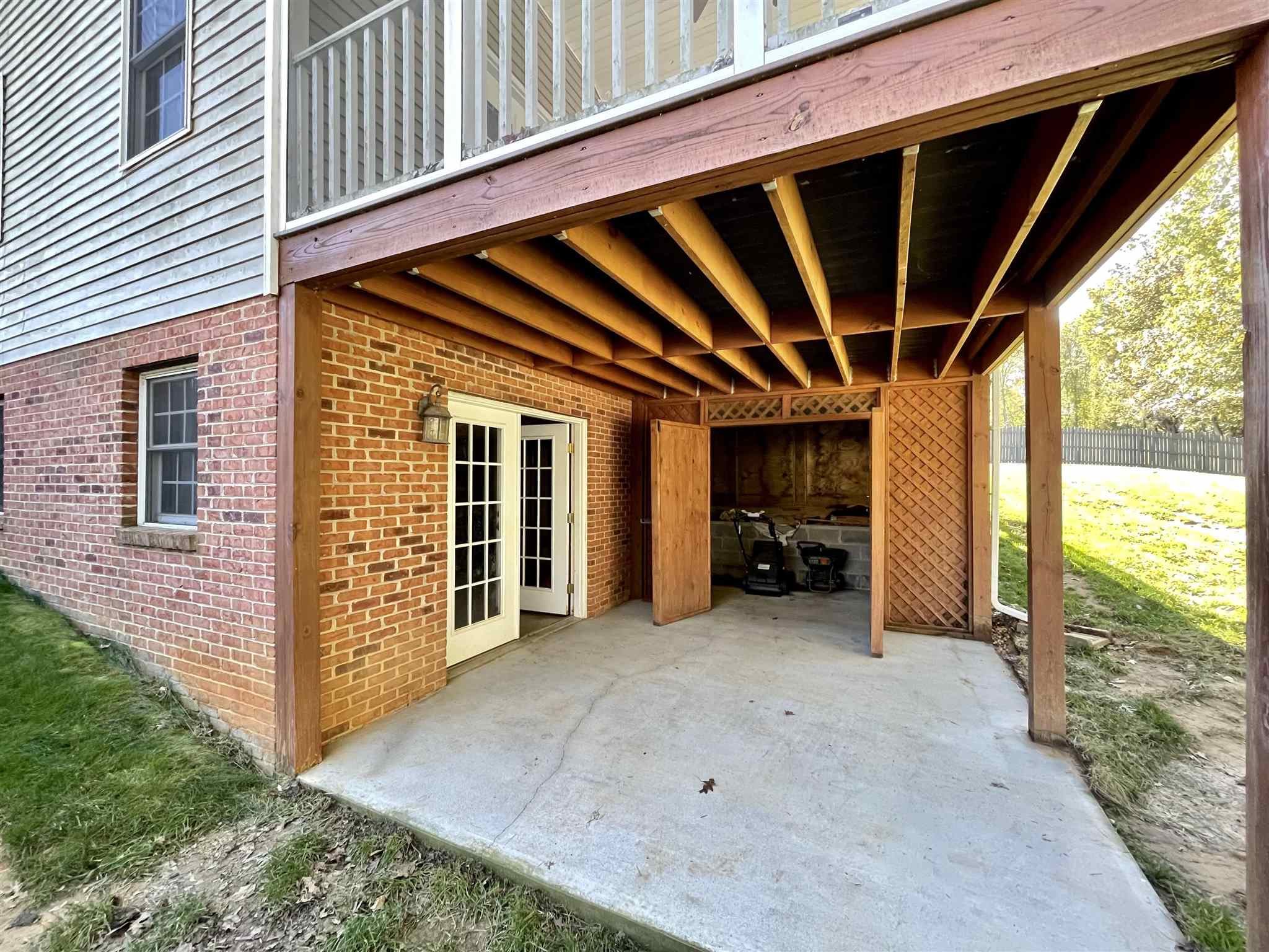 109 Long Bow Road Waynesboro, VA 22980 - Photo 37 of 42 a view of a room with wooden walls and roof