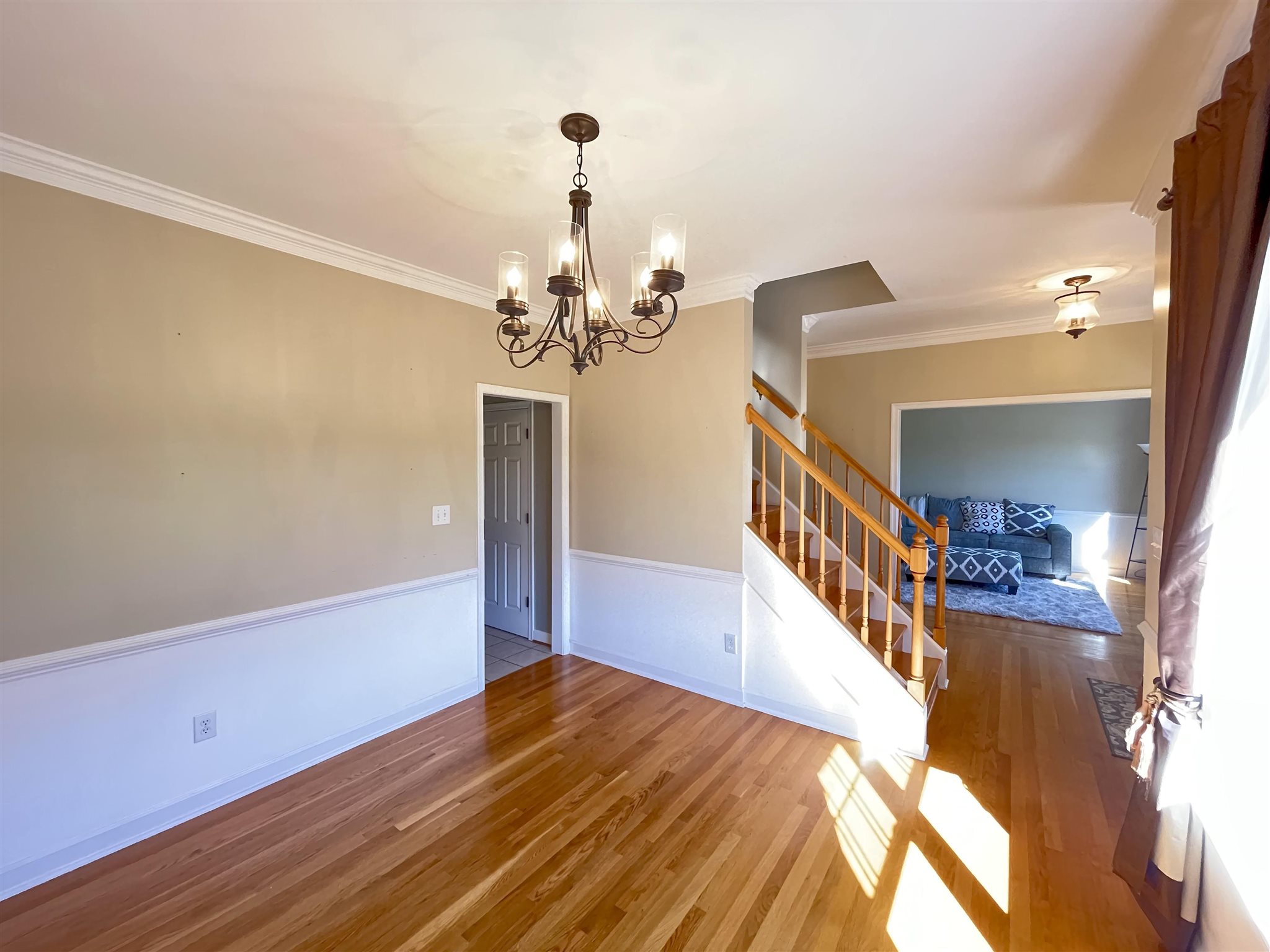 109 Long Bow Road Waynesboro, VA 22980 - Photo 8 of 42 a view of a room with wooden floor and staircase