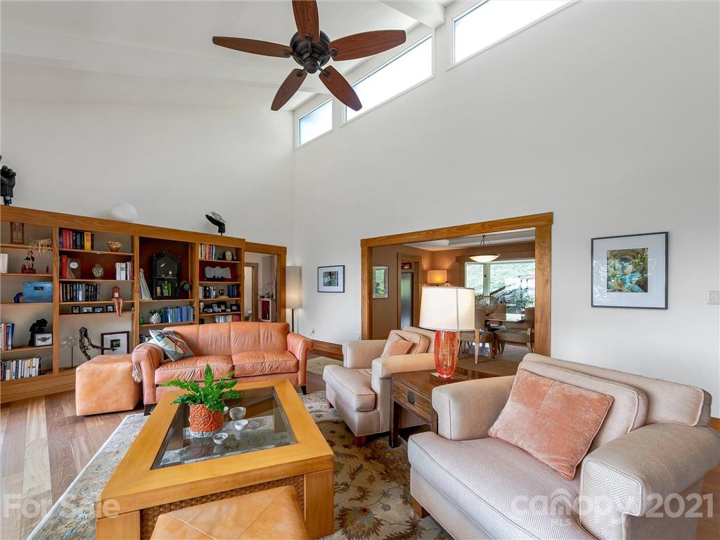 22 Sunset Summit Asheville, NC 28804 - Photo 7 of 42 a living room with furniture and a couch