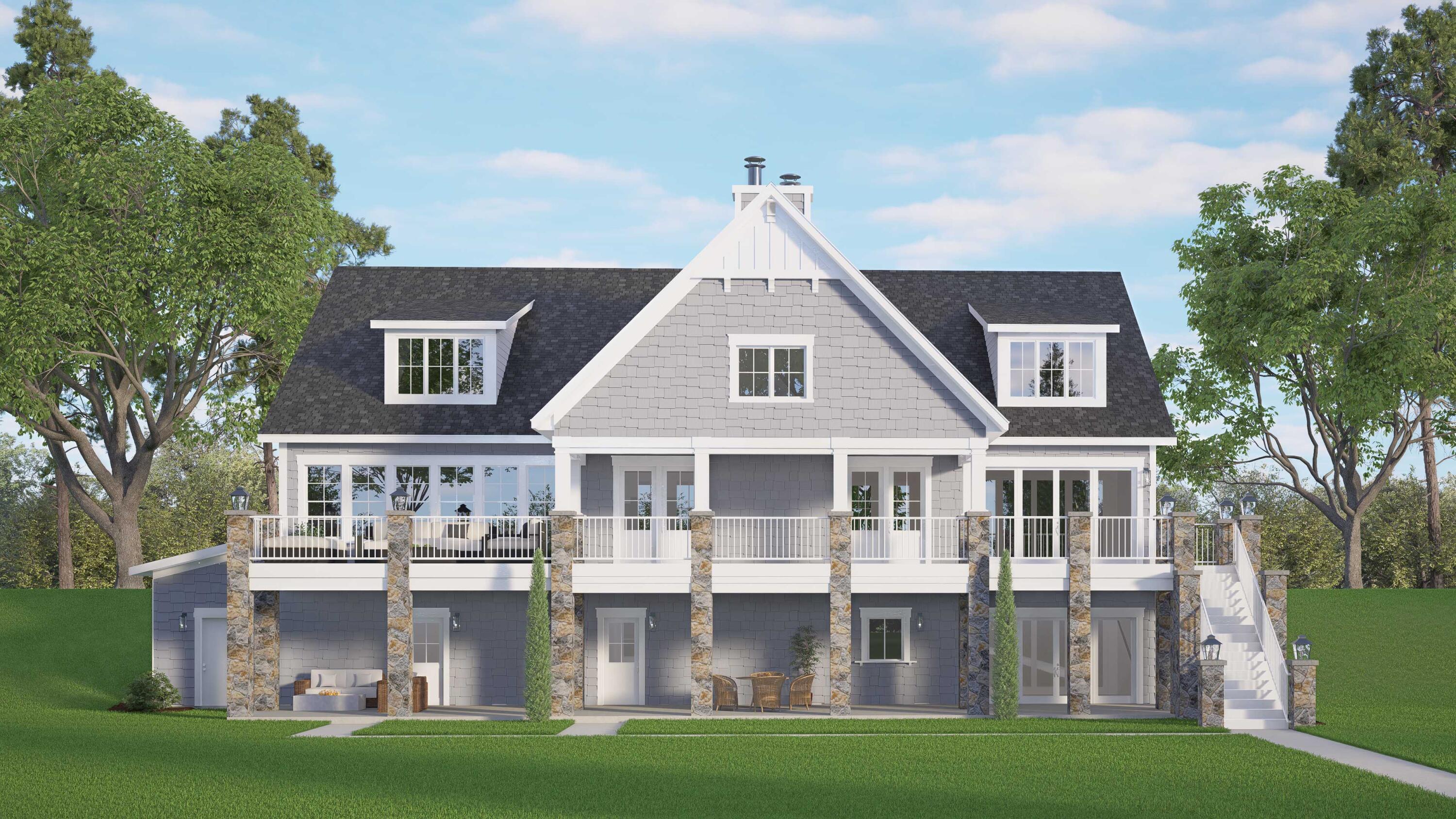 2853 Launch Drive Delavan, WI 53115 - Photo 15 of 24 Clubhouse rendering rear