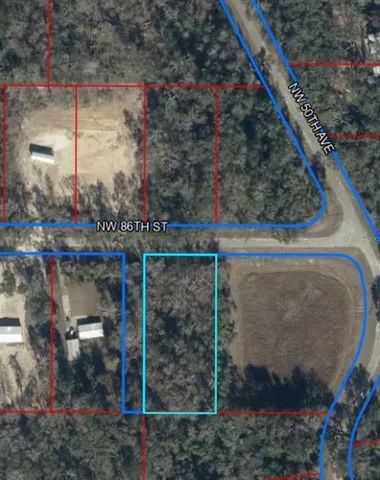 a bird view of a house