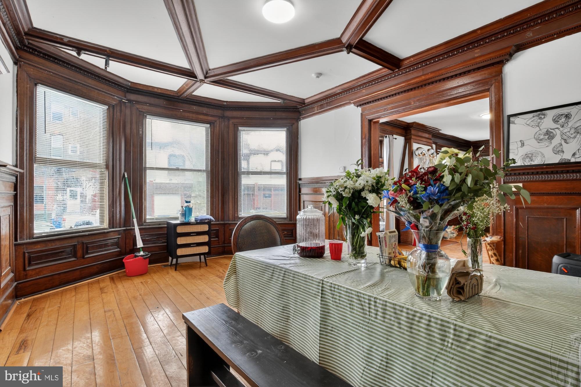4001 Baltimore Avenue Philadelphia, PA 19104 - Photo 7 of 40 a view of a dining room with furniture window and flowerpot