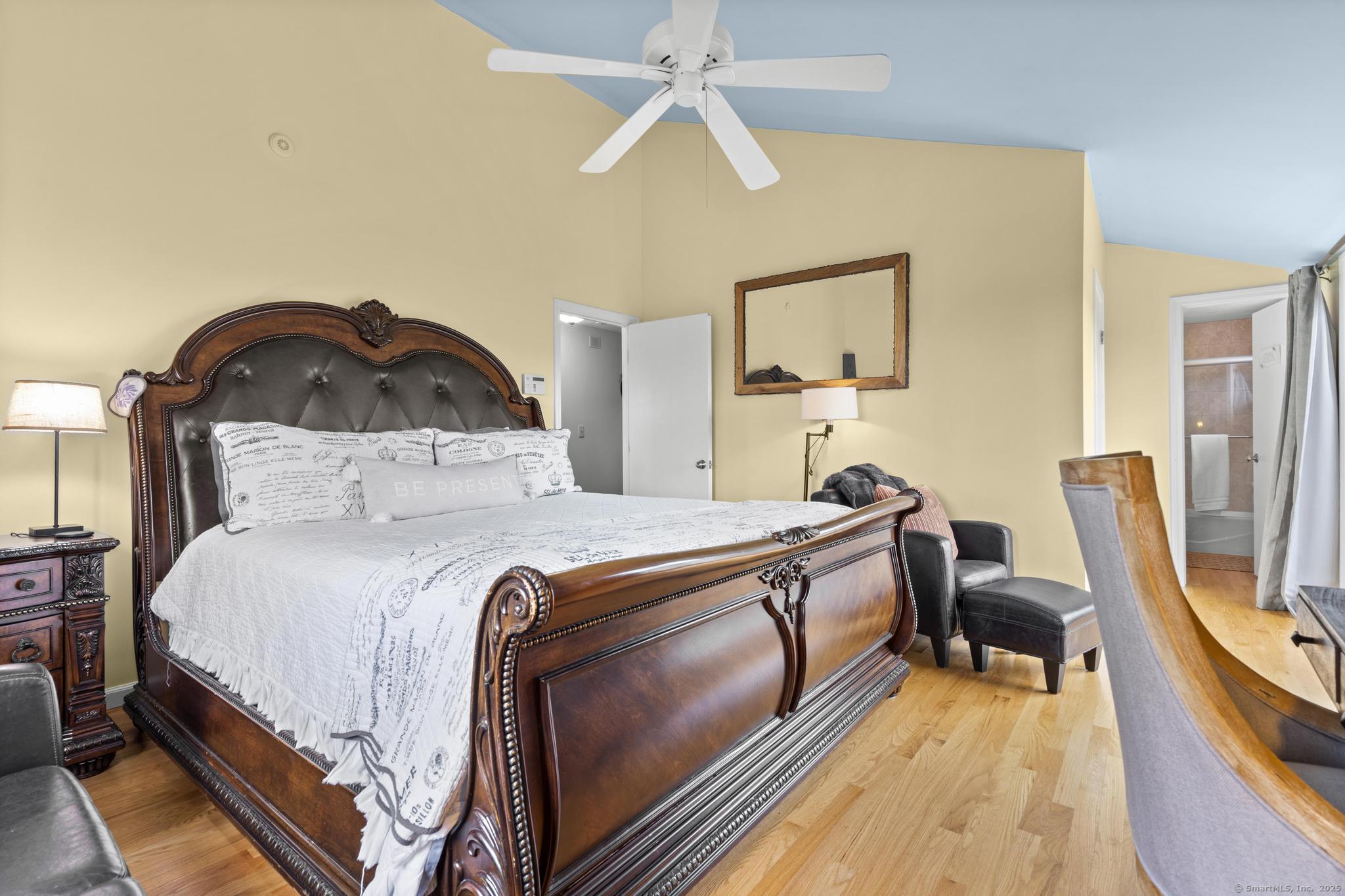 94 Summer Island Road Branford, CT 06405 - Photo 20 of 40 a bedroom with a bed a couch and dresser