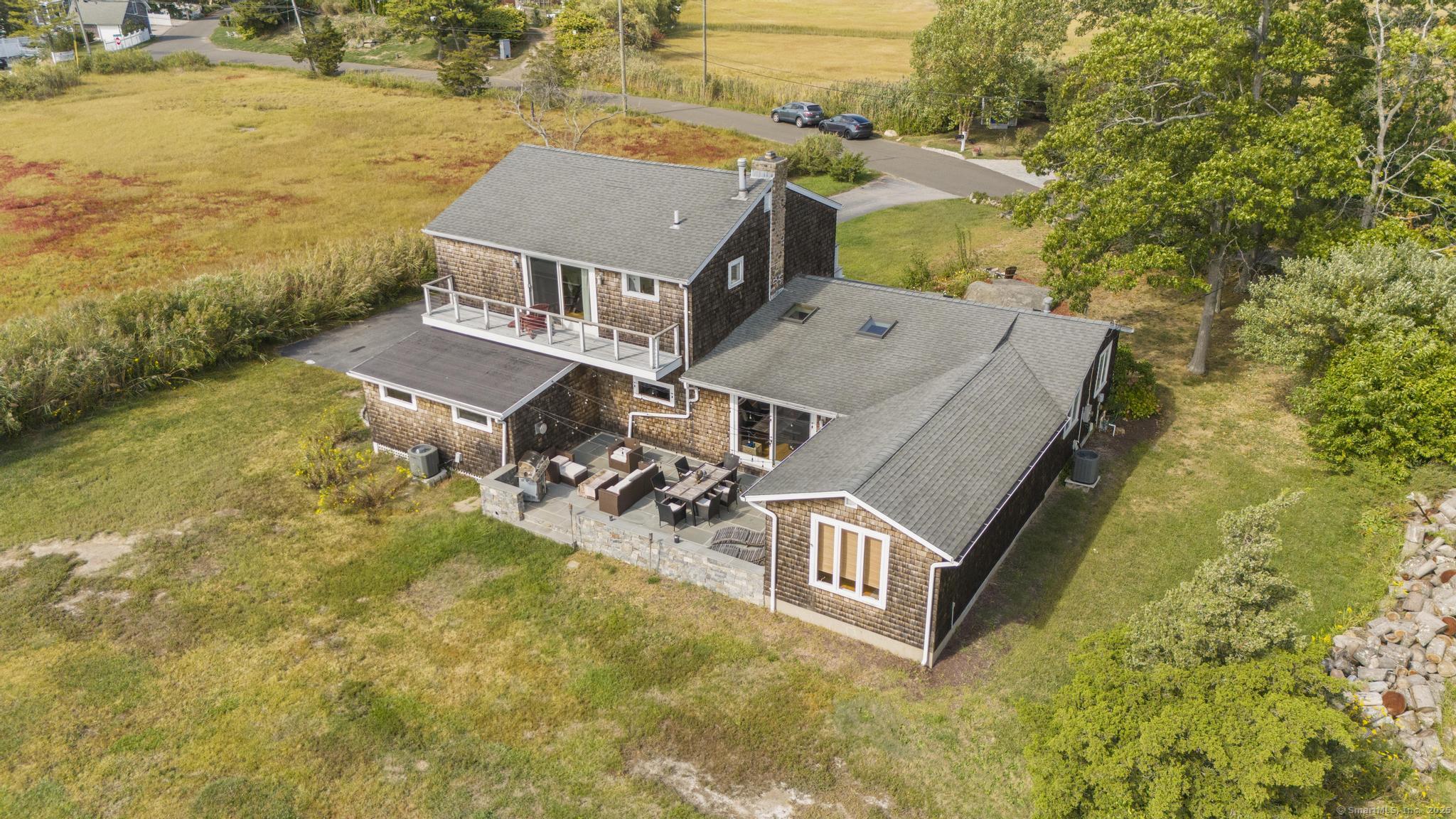94 Summer Island Road Branford, CT 06405 - Photo 31 of 40 an aerial view of houses with outdoor space