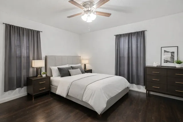 a view of a house with a yard and garage