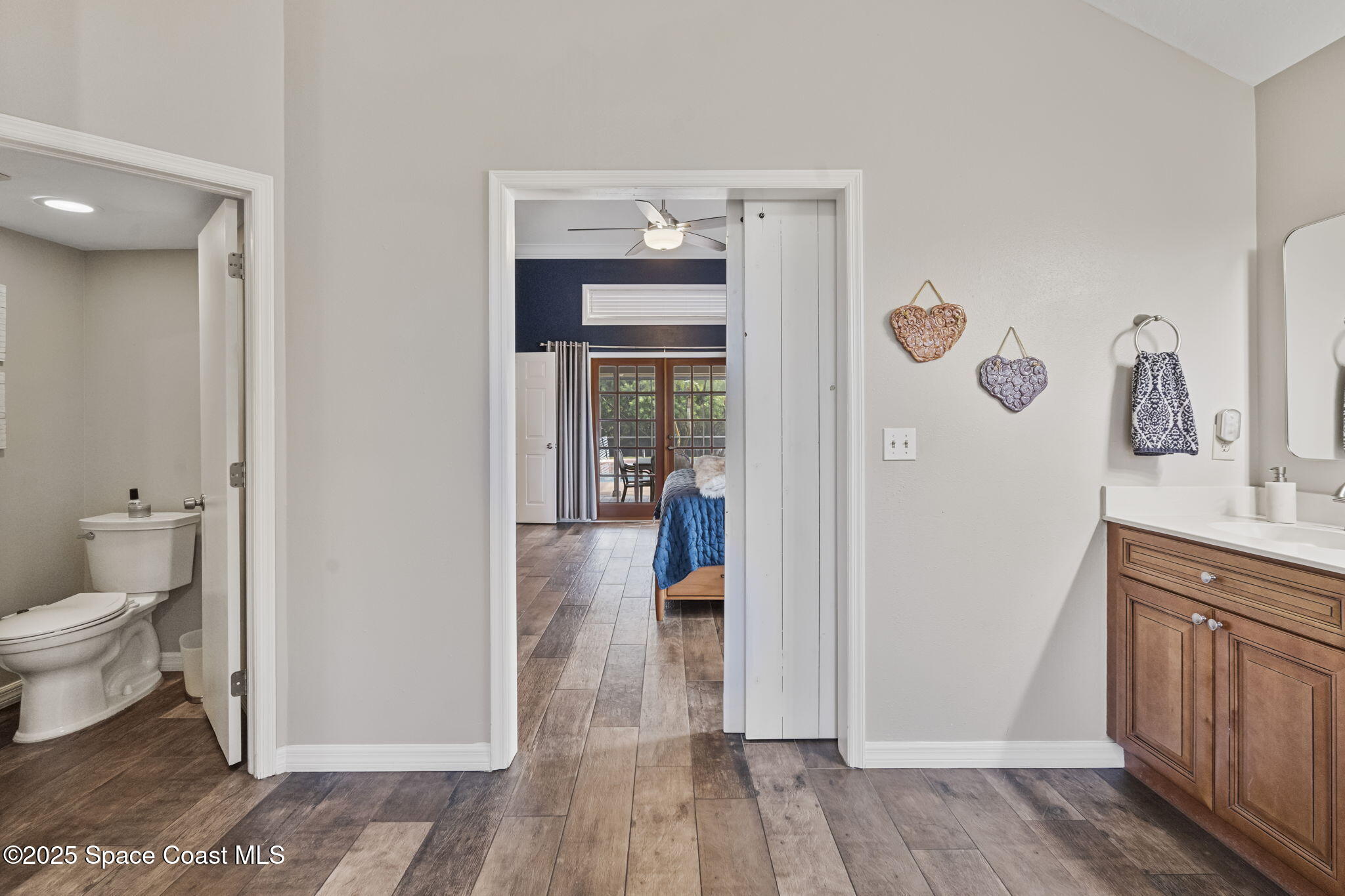 4089 Mallard Drive Melbourne, FL 32934 - Photo 17 of 53 a bathroom with a sink and a toilet