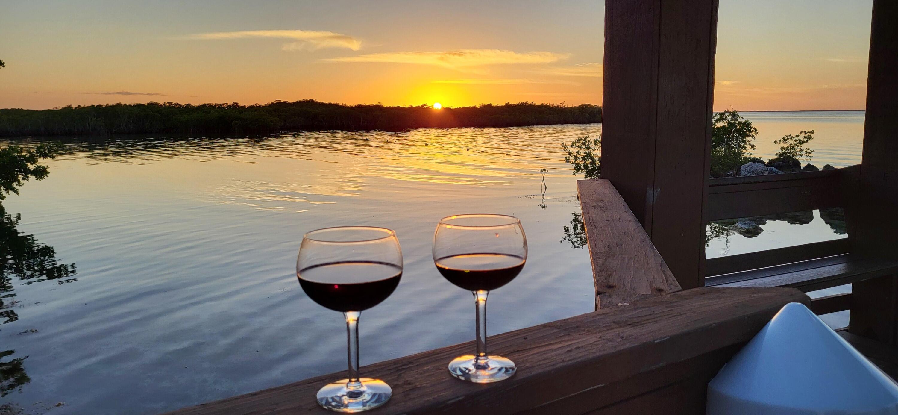 323 Bayview Avenue Key Largo, FL 33037 - Photo 45 of 46 a view of a lake from a balcony