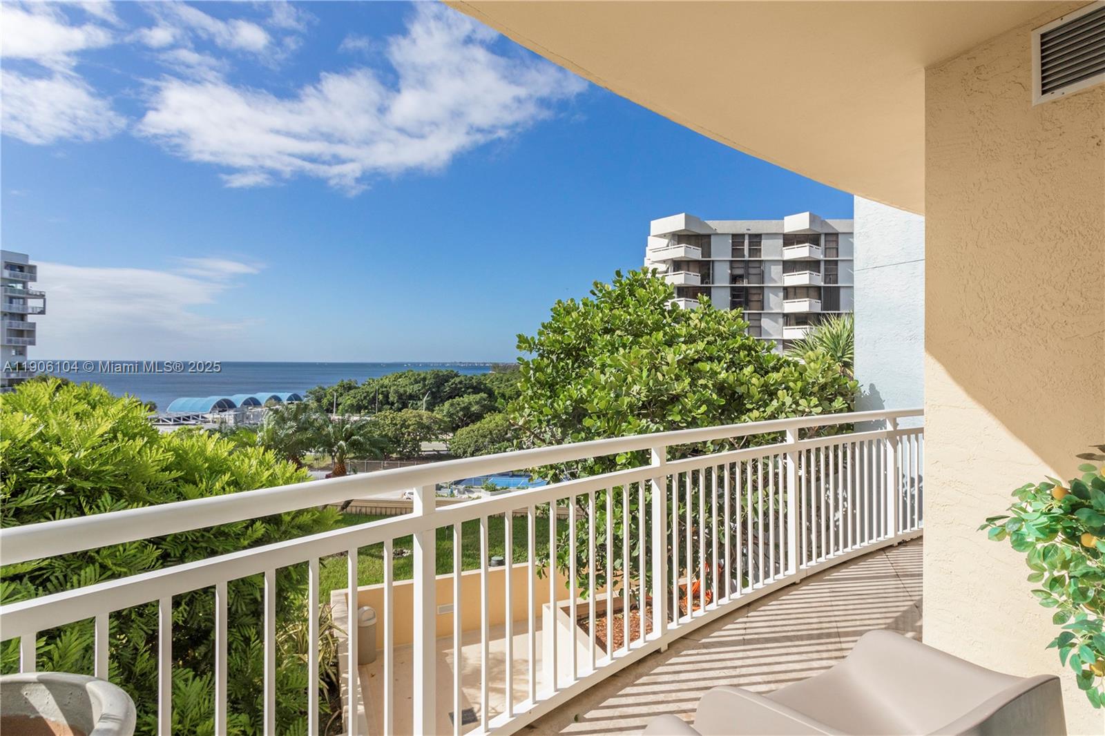 2475 Brickell Avenue, Unit 708 Miami, FL 33129 - Photo 21 of 21 a view of a balcony with an outdoor space