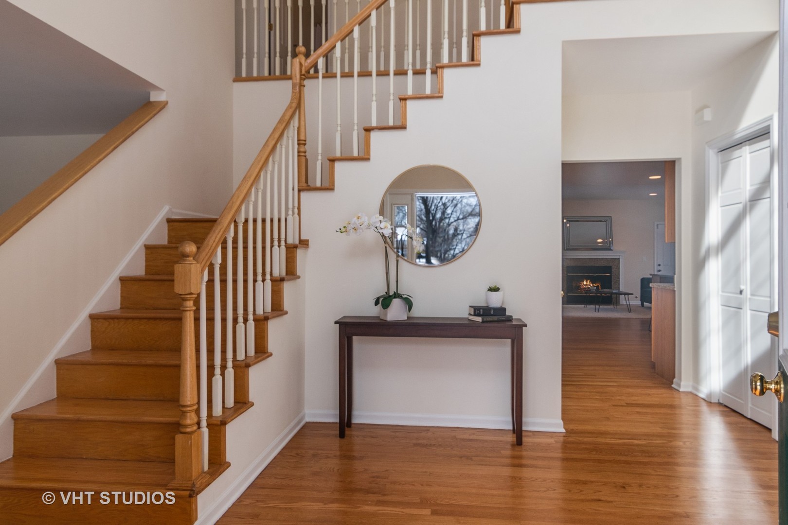 2422 Central Road Glenview, IL 60025 - Photo 2 of 18 a view of entryway and hall with wooden floor