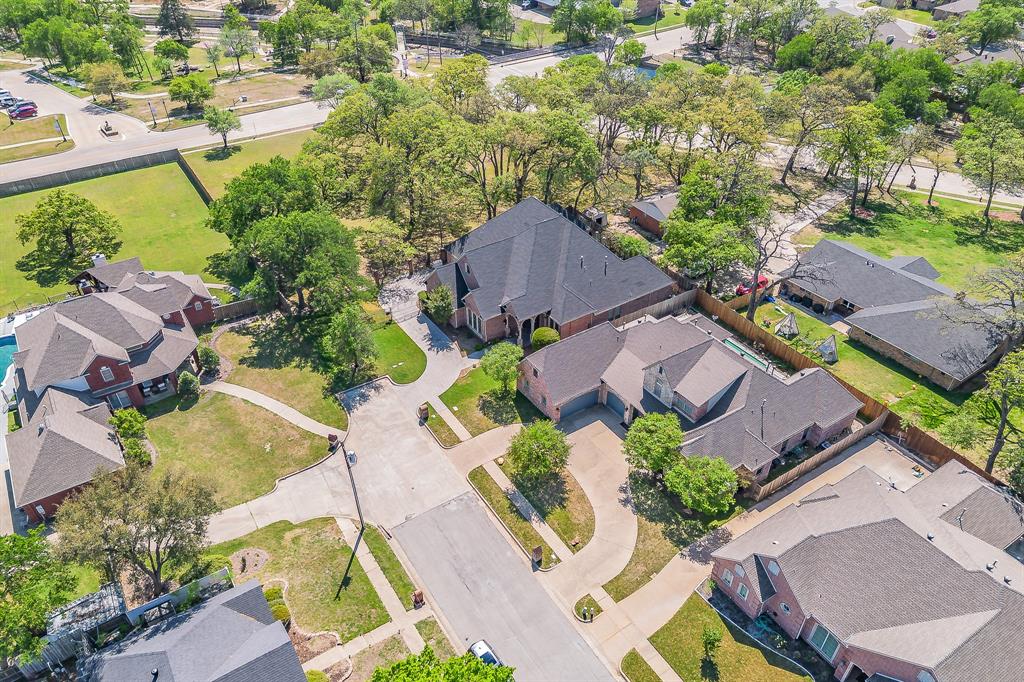 2726 Country Club Road Pantego, TX 76013 - Photo 23 of 23 an aerial view of residential houses with outdoor space and street view