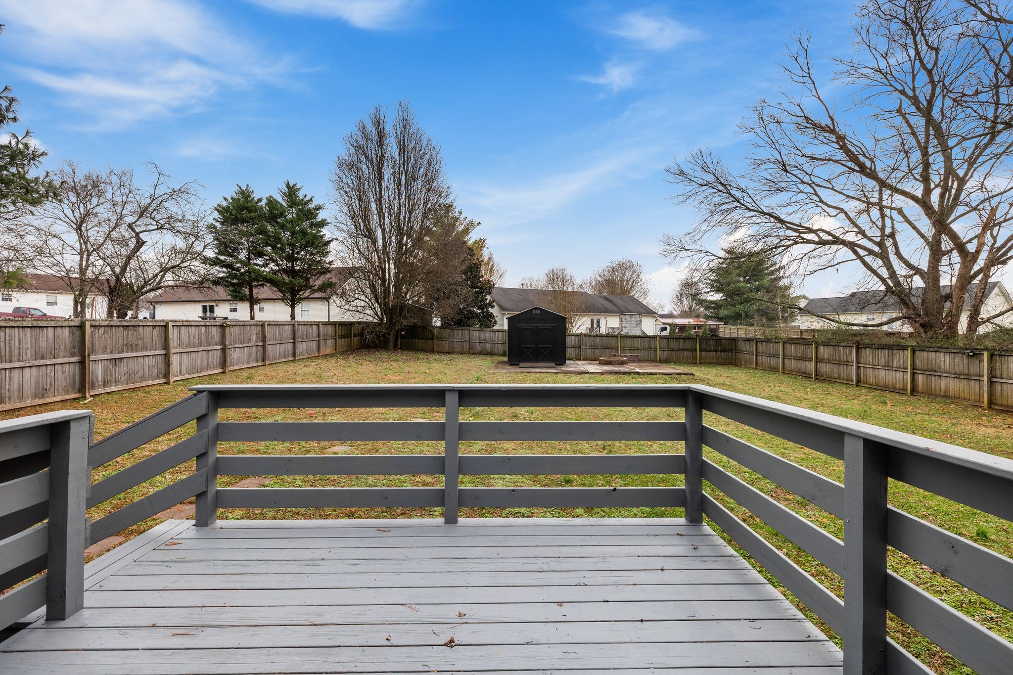 1516 Richmond Road Columbia, TN 38401 - Photo 26 of 26 a view of outdoor space with swimming pool and trees in the background
