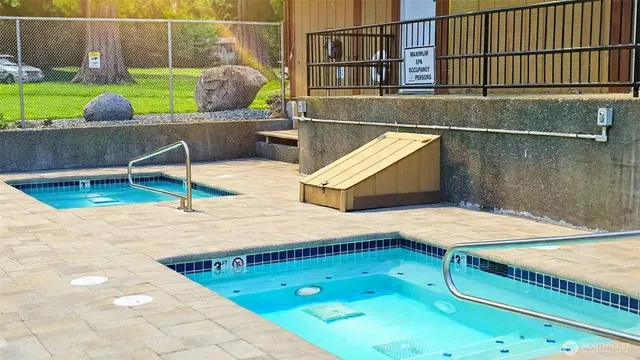 a view of outdoor space and seating area