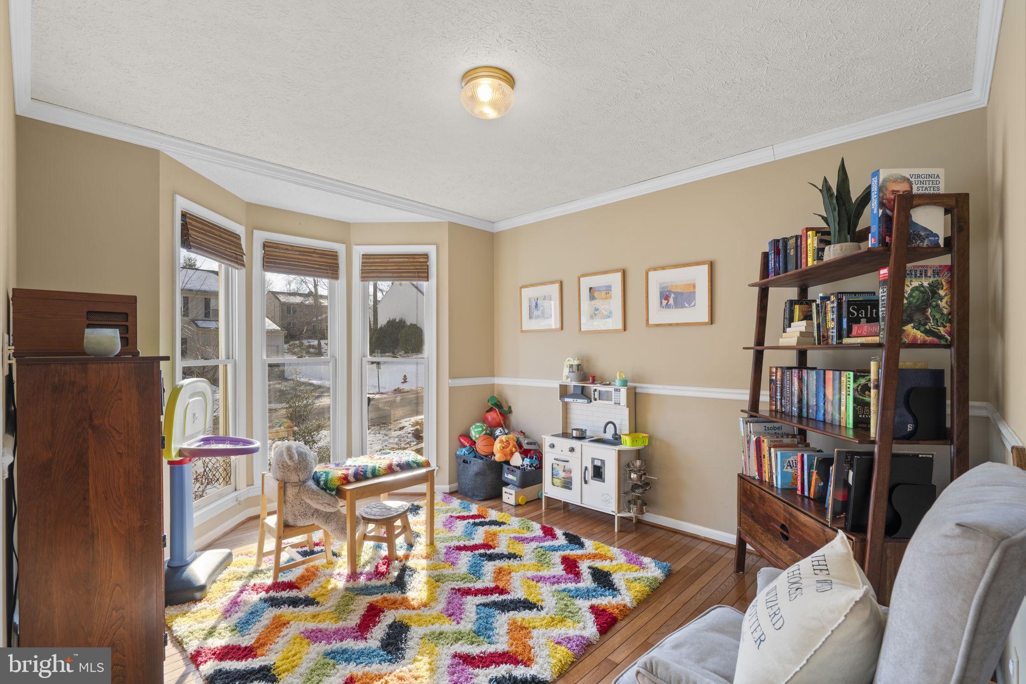 42 Lawhorn Road Stafford, VA 22554 - Photo 19 of 46 a living room with furniture and a book shelf