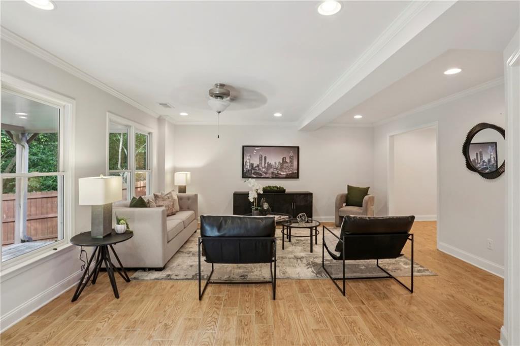 2585 Drew Valley Road Northeast Brookhaven, GA 30319 - Photo 18 of 44 a living room with furniture and a window