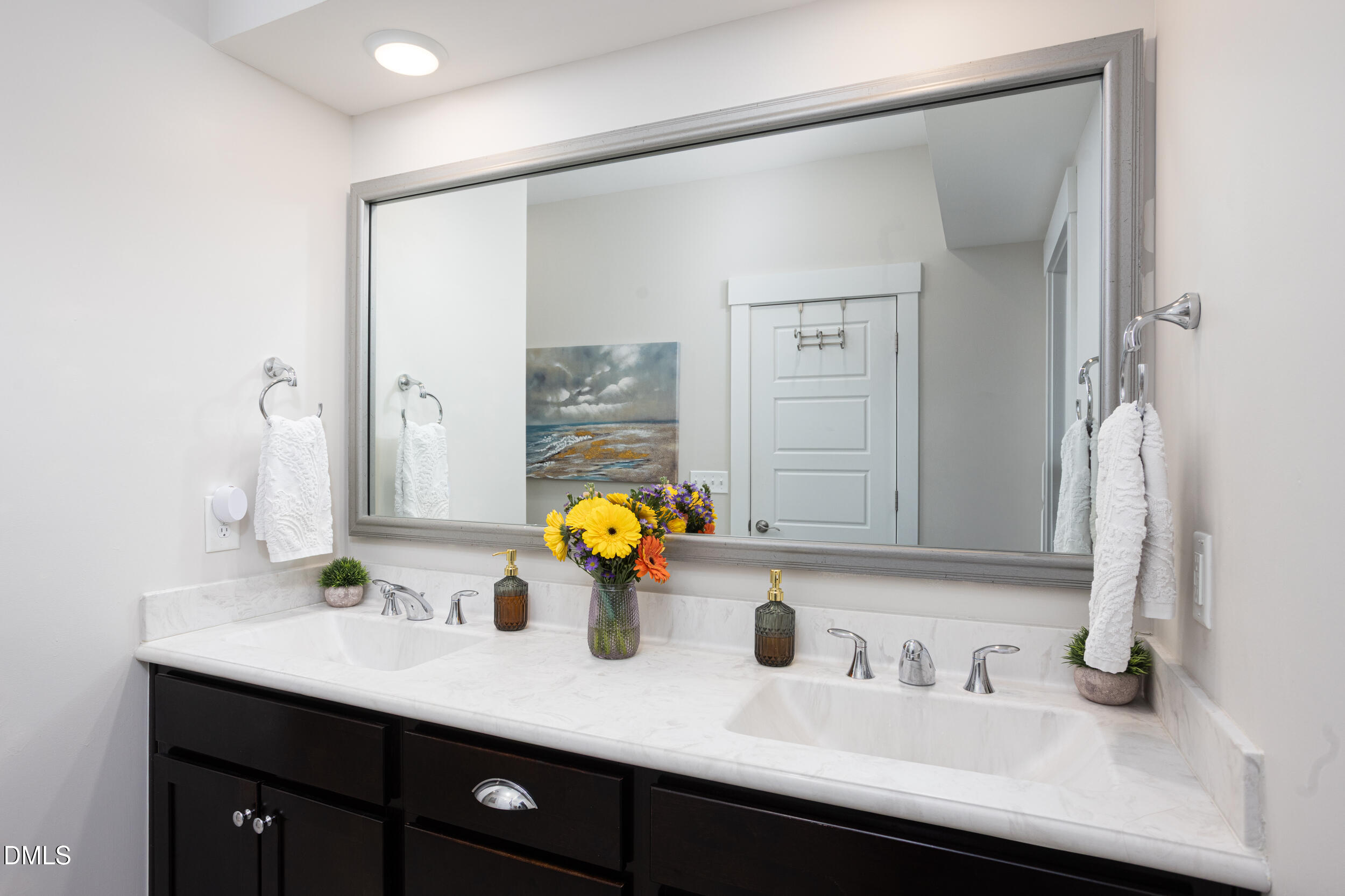 469 Rally Point Place Wake Forest, NC 27587 - Photo 20 of 37 a bathroom with a sink double vanity and a mirror
