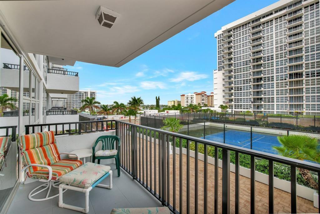 525 North Ocean Boulevard, Unit 522 Pompano Beach, FL 33062 - Photo 14 of 42 BALCONY