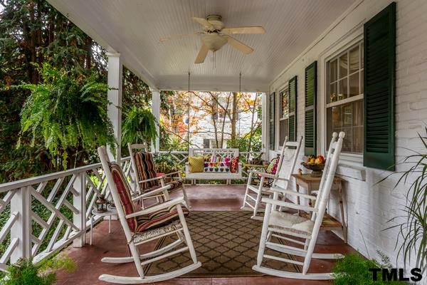 1103 Harvey Street Raleigh, NC 27608 - Photo 4 of 25 wooden floor outdoor seating and patio