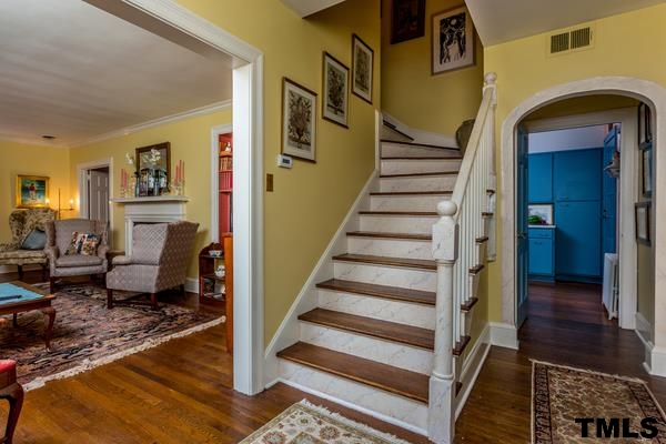 1103 Harvey Street Raleigh, NC 27608 - Photo 5 of 25 a view of a entryway door of the house